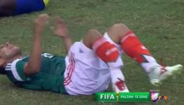 Mexico’s Luis Montes had his leg bent like a banana in a shocking injury v Ecuador, WC dream is over