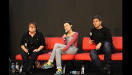 Maile Flanagan, Yuri Lowenthal and Tara Platt At Supanova 2014 [Capsule Computers]