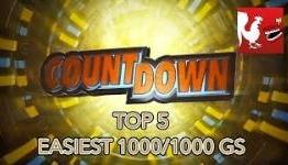 Countdown – Top 5 Easiest 1000/1000 GS