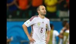 Iniesta: Spain face two finals to stay in World Cup
