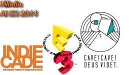 Killatia at E3 2014 Indiecade CAVE! CAVE! DEUS VIDET interview