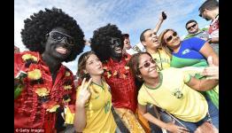 FIFA to investigate Germany fans ‘blacking up’ for their country’s Group G clash with Ghana