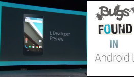 5 major Bugs found in Android L Preview
