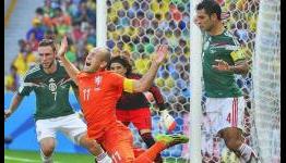 Robben Sorry For Diving Against Mexico
