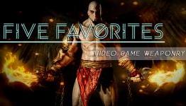 Five Favorites: Video Game Weaponry
