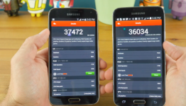 Samsung Galaxy S5 LTE-A edition first impressions and comparisons (Video)