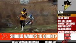 Video Examines If Hines Ward Touchdown Should Have Counted In The Dark Knight Rises