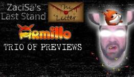 Trio of Previews: ZaciSa’s Last Stand, Armillo, and The Letter