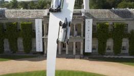 Mercedes-Benz “Silver Arrows” Sculpture at 2014 Goodwood Festival of Speed