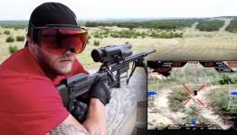 Watch a sniper nail his target from 500 yards without even ‘looking’ at it