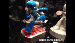 Gallery of Mega Man and Street Fighter figures from Capcom’s E3 2014 booth