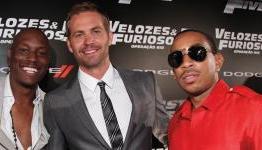 ‘Fast & Furious 7’: Tyrese Gibson Celebrates With Paul Walker’s Brothers as Film Wraps