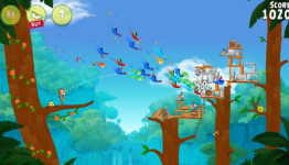 Angry Birds Rio Receives New Timber Tumble Update