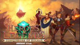 Phoenix Online Publishing Reveals Heroes and Legends: Conquerors of Kolhar With Release Date