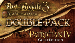 Patrician IV Gold & Port Royale 3 Gold Double Pack Bundles Two Trading Sims