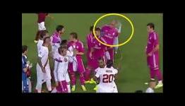 Keita throws water bottle at Pepe and refuses to shake hands