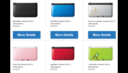 Nintendo Offering Refurbished 3DS Systems on Website; Limited Variants Available
