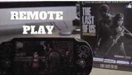The Last of Us Remastered PS Vita remote play controls+video