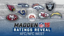 Madden NFL 15 Ratings: AFC West and NFC West