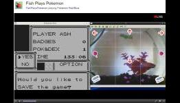 Fish Streams Pokemon Red/Blue on Twitch
