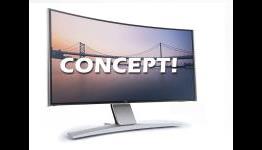 Samsung S27D590C: First UHD LCD with a curved display