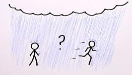 Should You Walk Or Run In Rain, According To Science