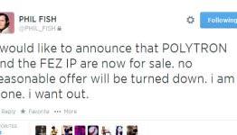 Phil Fish is Depressed again. Selling FEZ & POLYTRON IP