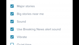 Breaking News for Android now delivers alerts based on your proximity to the breaking news