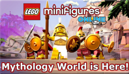 Mythology World Arrived in Lego Minifigures Online