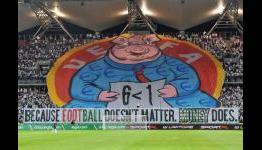 Snapshot: Legia Warsaw Fans Have A Message For The ‘Greedy Capitalist Pigs’ At UEFA…