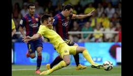 Messi suffers hip injury in win over Villarreal
