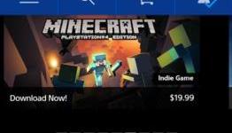 Minecraft passed the PlayStation 4 certification