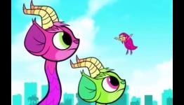 Starfire Lets Loose On The Destroyah Twins In This New Clip Of Teen Titans Go