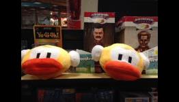 There are Flappy Bird stuffed toys and t-shirts
