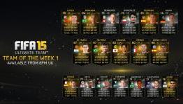 FIFA 15 Ultimate Team of the Week (TOTW) 1 Revealed