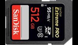 SanDisk Launches Fastest And World’s First 512GB SD Card