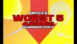 Anifile’s Worst 5 Anime from Summer 2014