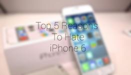 Top 5 reasons I don’t like the new iPhone 6