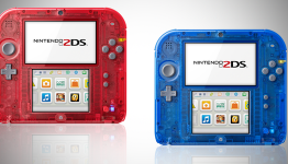 Transparent Red & Blue Nintendo 2DS Announced for Europe!