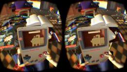 Play an original GameBoy in a 1989 classroom, in the Pixel Rift demo