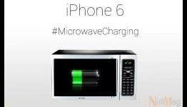 iPhone 6 charges in Microwave – 7% in 3 seconds
