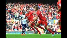 Highlights: EPL – Liverpool 2-1 West Bromwich Albion (10/4/14)