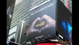 Pornhub Times Square Billboard Meets Stiff Opposition, Comes Down