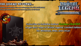 IndieBox Revels Brutal Legend as Their next DRM-Free Physical Collector’s Edition