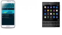 BlackBerry Passport vs Samsung Galaxy S5