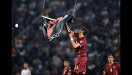 Serbia-Albania abandoned after brawl over flag-flying drone