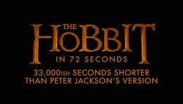 The Hobbit Retold in 72 Seconds Using Legos and Stop Motion