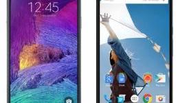 Nexus 6 vs Galaxy Note 4