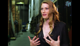 Vikings Alyssa Sutherland Talks Mario Kart