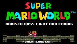 Super Mario World – Bowser Boss Fight & Ending